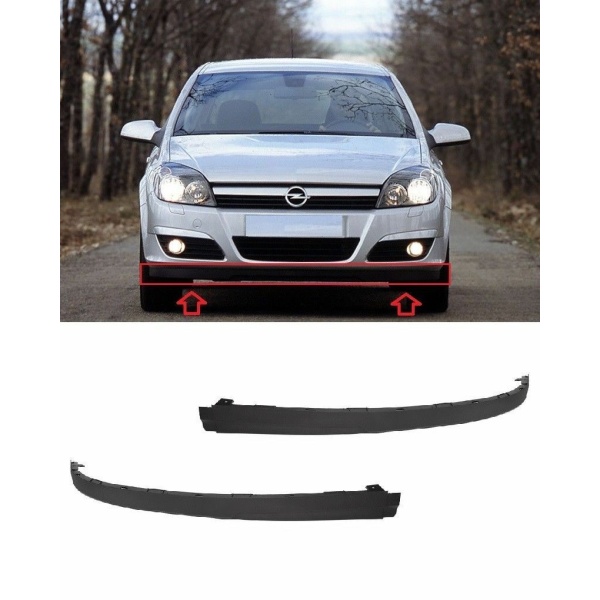 Set Spoiler Bara Fata Dreapta + Stanga Am Opel Astra H 2004-2007 1400560 + 1400561